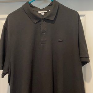 Lacoste black polo